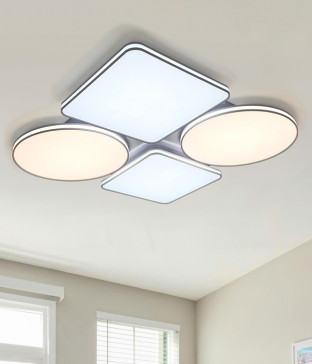 이스타 원형+사각 거실등 거실전등 240W